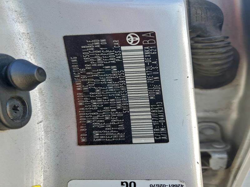 2017 TOYOTA COROLLA L #3297316436