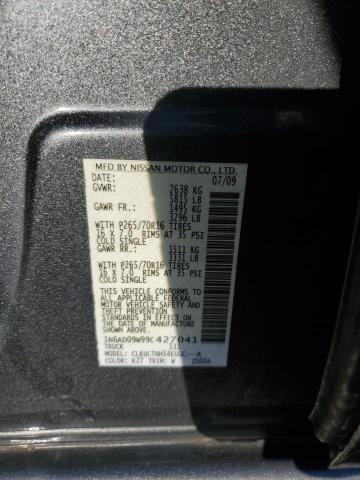 2009 NISSAN FRONTIER C #3284916009