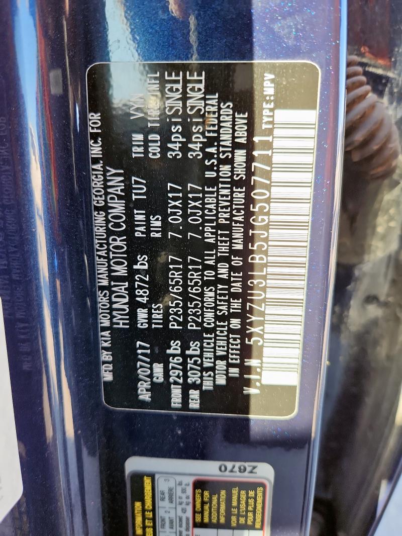 2018 HYUNDAI SANTA FE S #3287591018