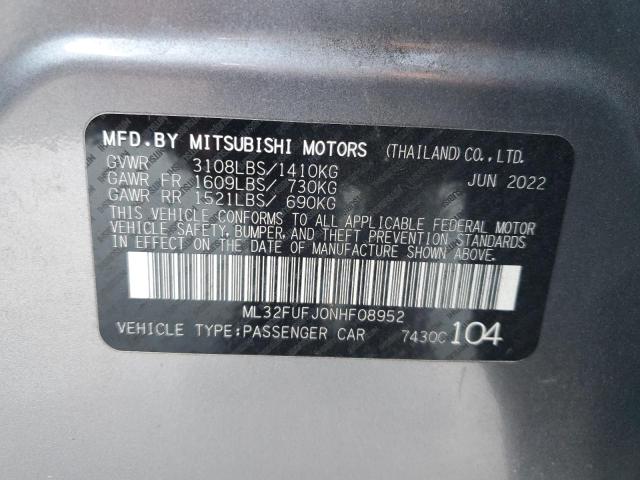 2022 MITSUBISHI MIRAGE G4 #3303885756