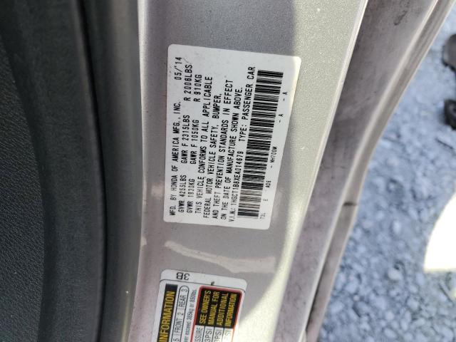 2014 HONDA ACCORD EXL #3297877779