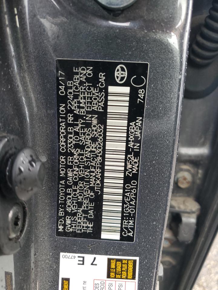 TOYOTA PRIUS PRIME PRIUS PRIM