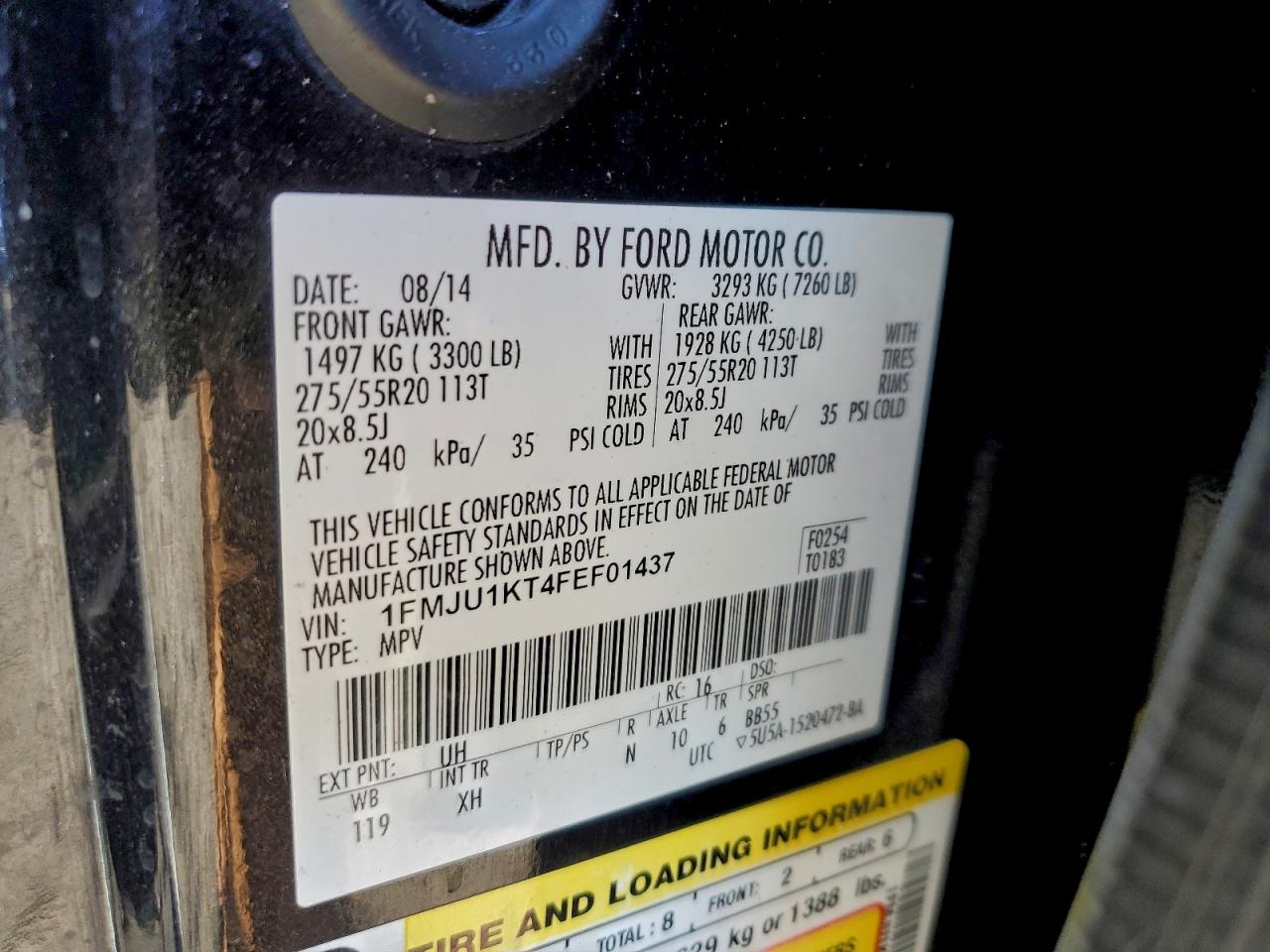 FORD EXPEDITION LIMITED