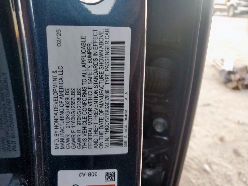 2025 HONDA ACCORD TOU #3304873536