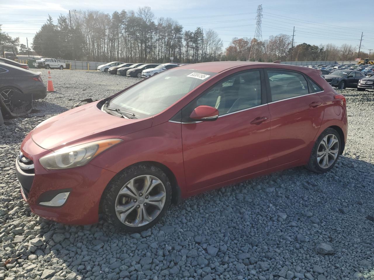Lot #3302730042 2014 HYUNDAI ELANTRA GT