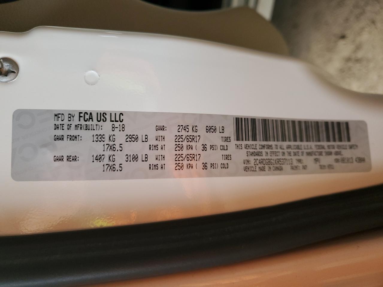 DODGE GRAND CARAVAN SE