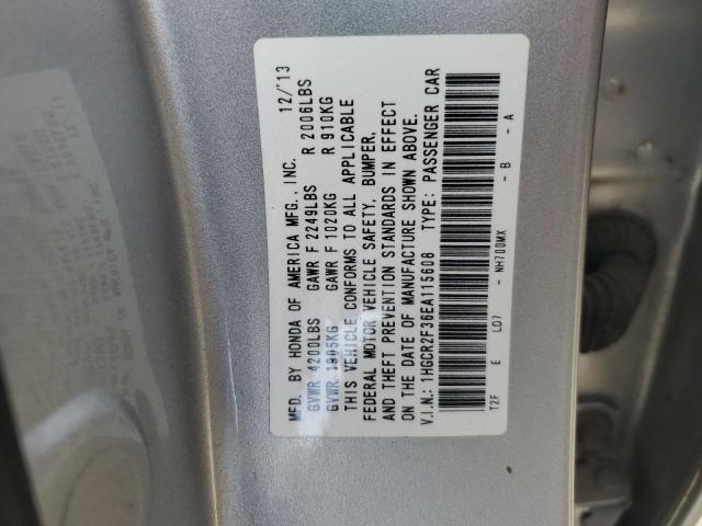 2014 HONDA ACCORD LX #3291209970