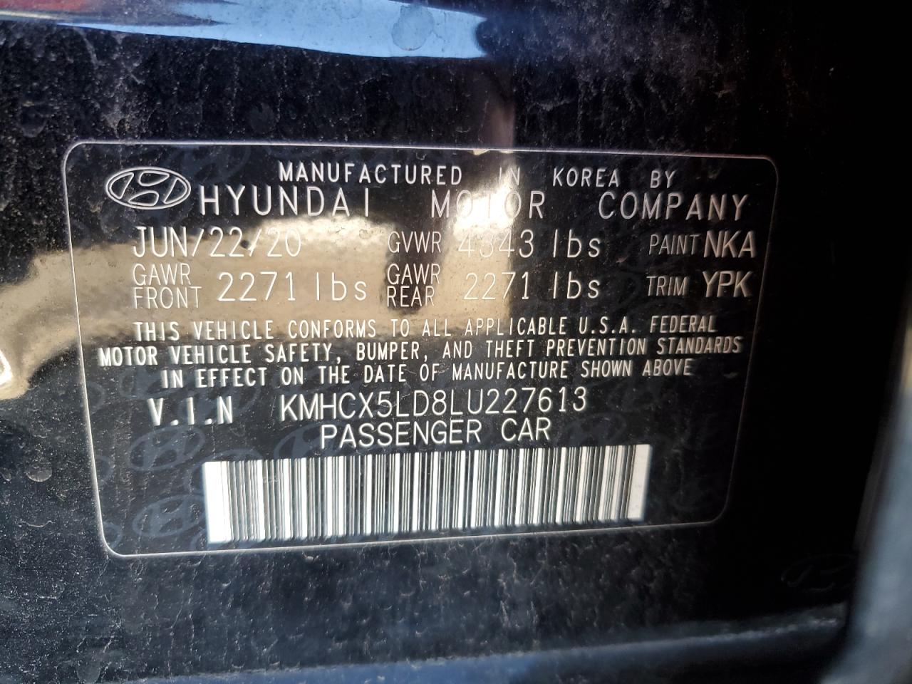 HYUNDAI IONIQ LIMITED