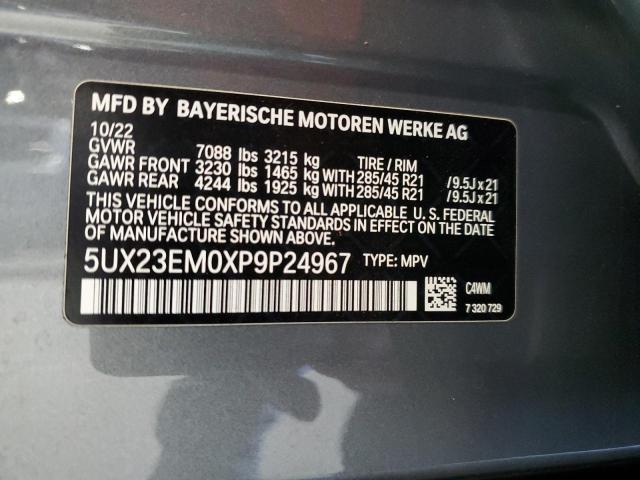 2023 BMW X7 XDRIVE4 #3292422571