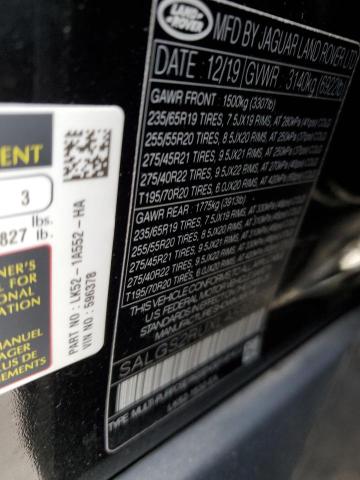2020 LAND ROVER RANGE ROVE #3317866909