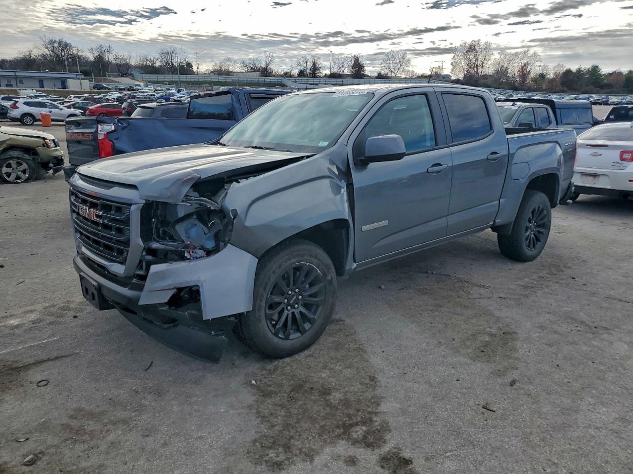 Lot #3301599628 2022 GMC CANYON ELE