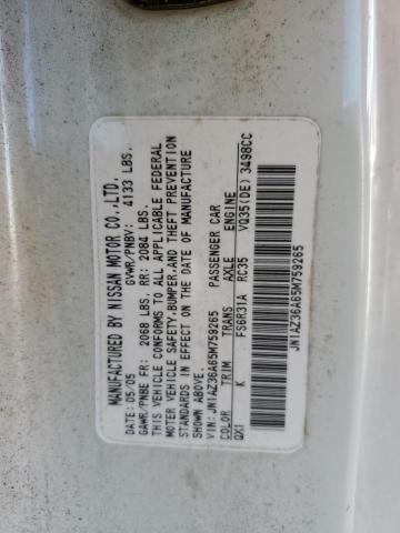 2005 NISSAN 350Z ROADS #3303655934