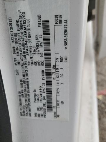 2019 FORD FIESTA SE #3303751424