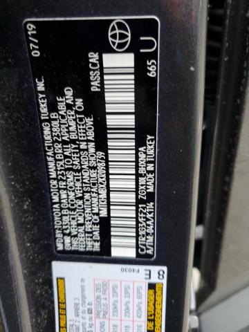 2019 TOYOTA C-HR XLE #3291013196