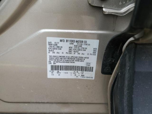 2017 FORD EDGE SEL #3287631022