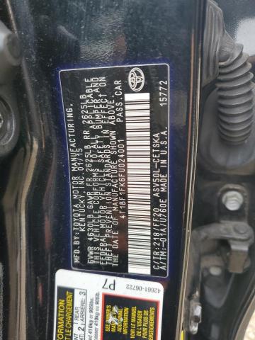 2015 TOYOTA CAMRY LE #3296450672