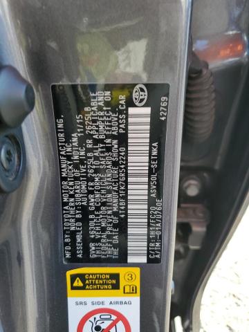 2016 TOYOTA CAMRY LE - 4T4BF1FK7GR542240