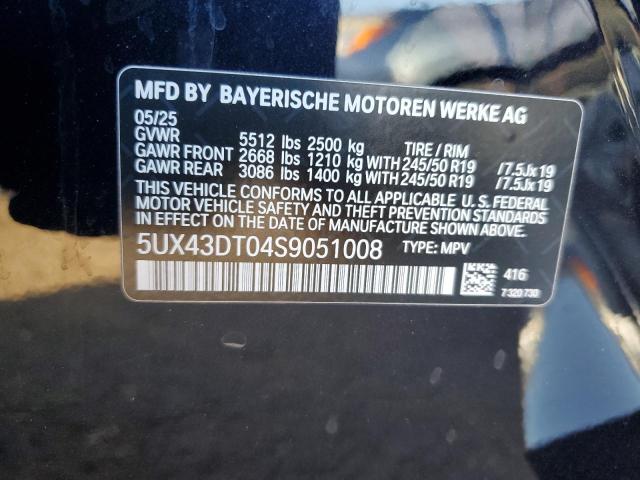 2025 BMW X4 M40I #3302646104