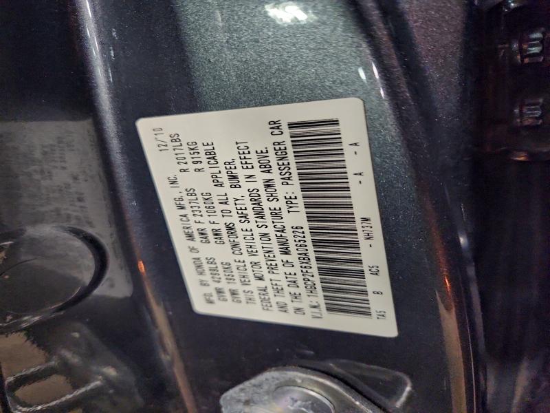 2011 HONDA ACCORD SE #3302770369