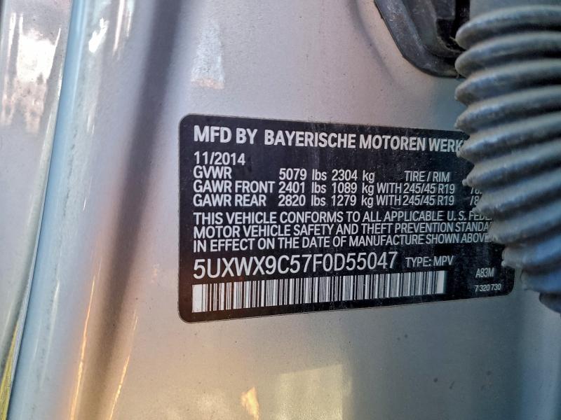 2015 BMW X3 XDRIVE2 #3303878698