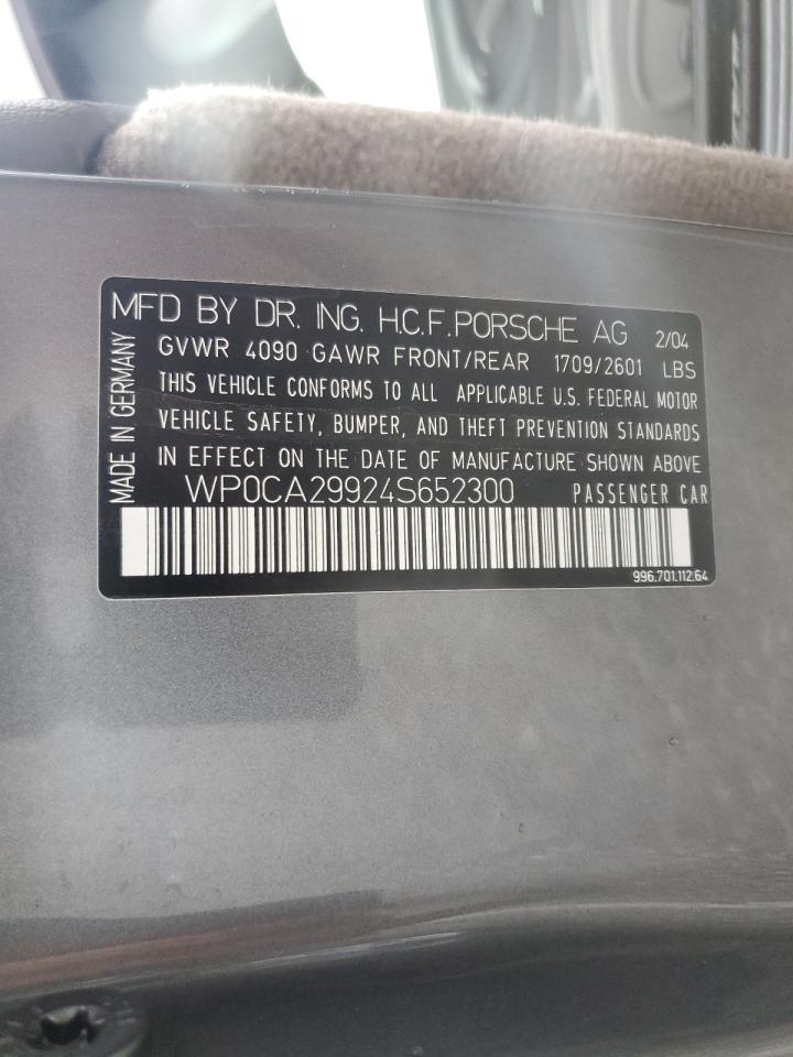 Lot #3311635229 2004 PORSCHE 911 CARRER