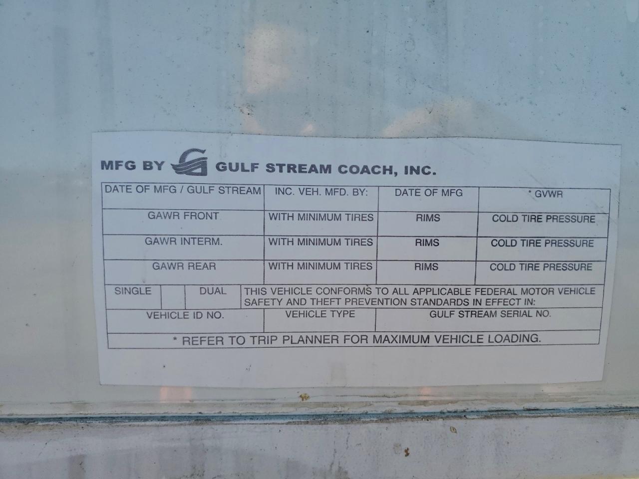 Lot #3301600626 2004 GULF STREAM PRAIRIE