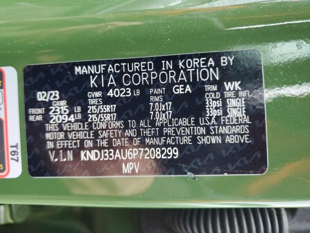 2023 KIA SOUL EX KNDJ33AU6P7208299