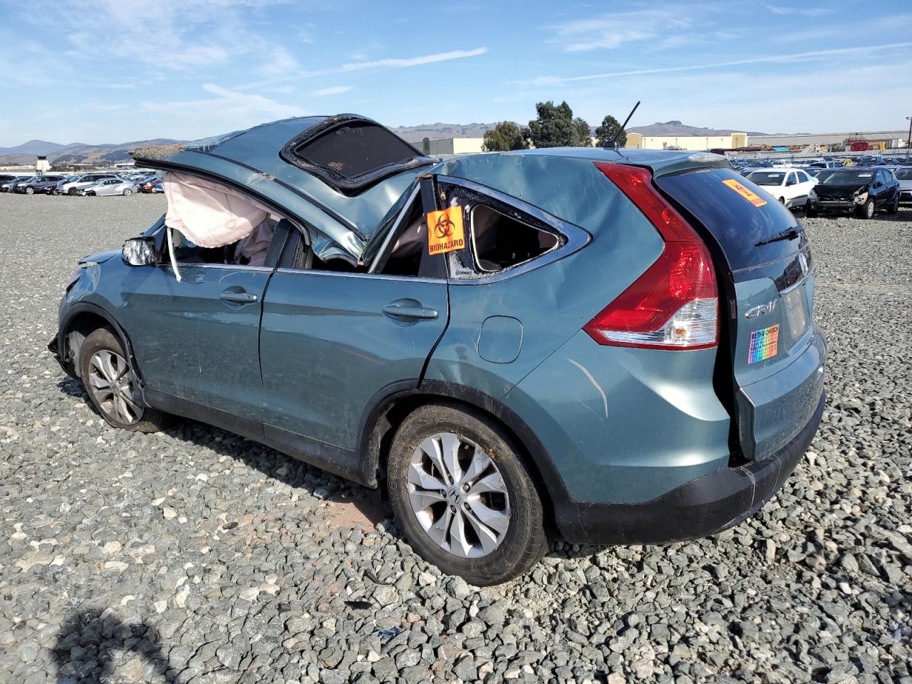 Lot #3318315839 2012 HONDA CR-V EX