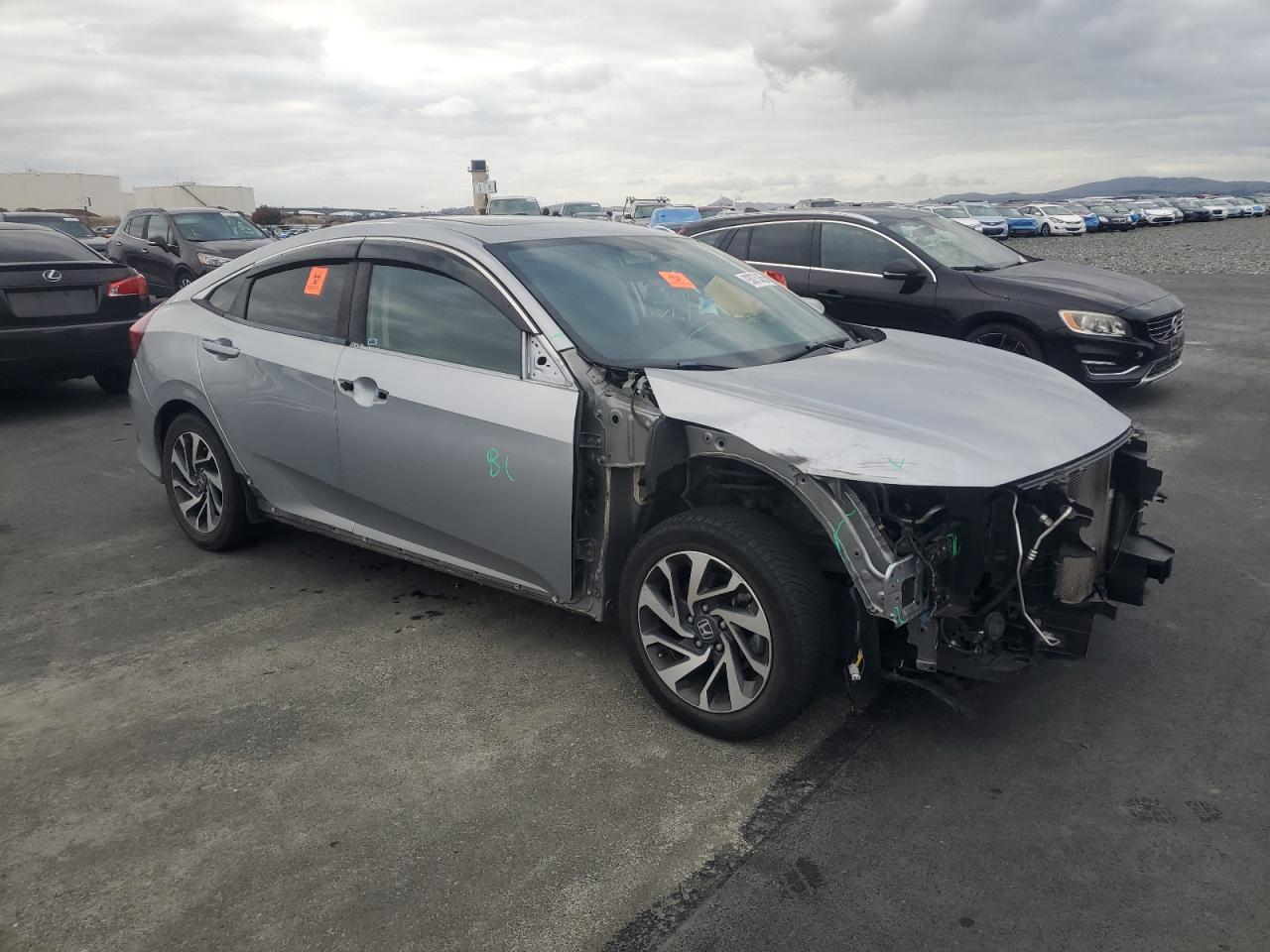 Lot #3302687073 2016 HONDA CIVIC EX