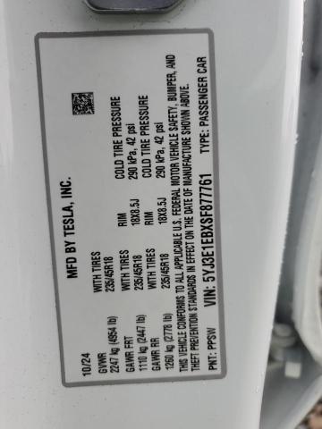 2025 TESLA MODEL 3 #3318906922