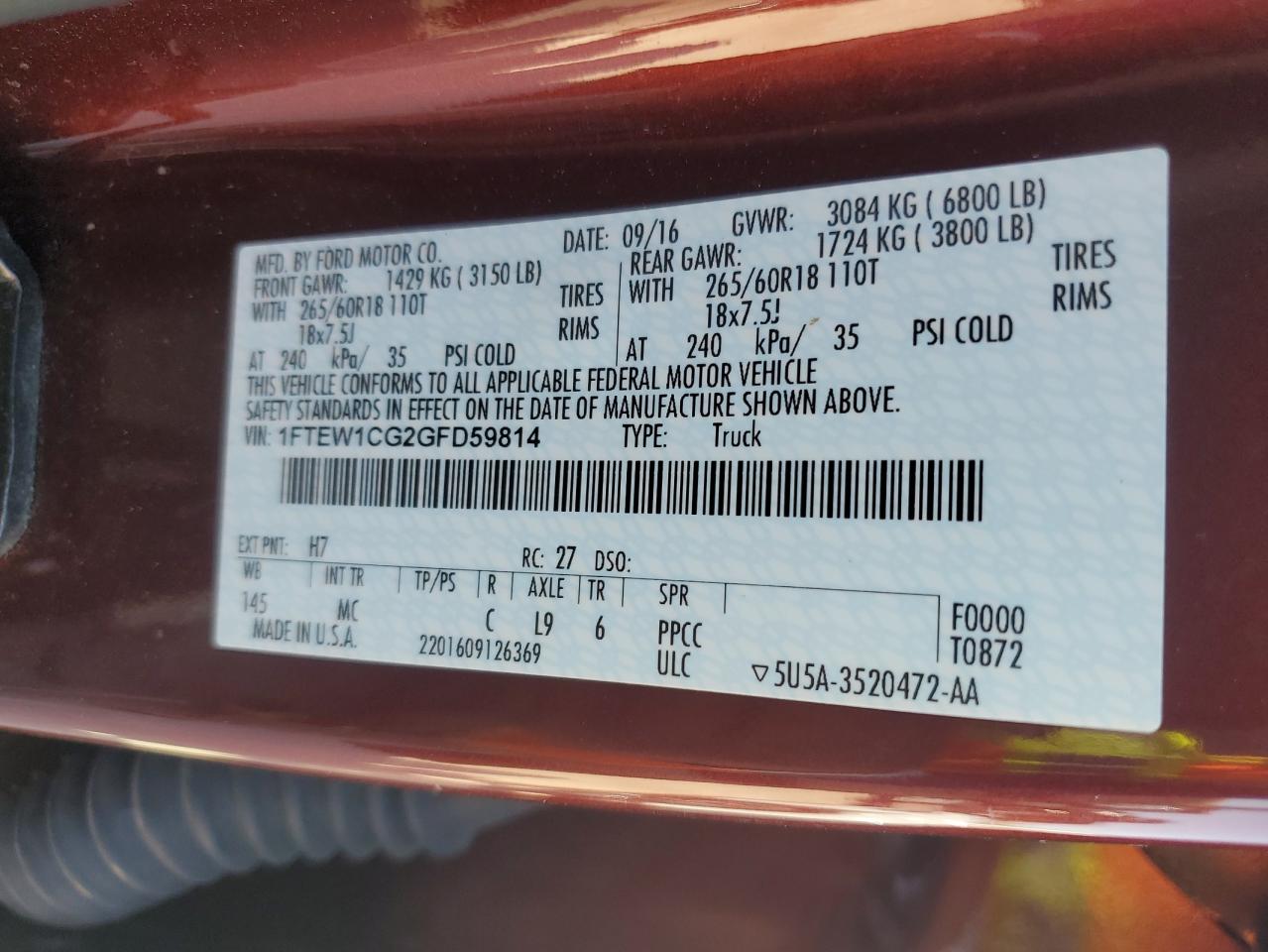 FORD F-150 SUPERCREW