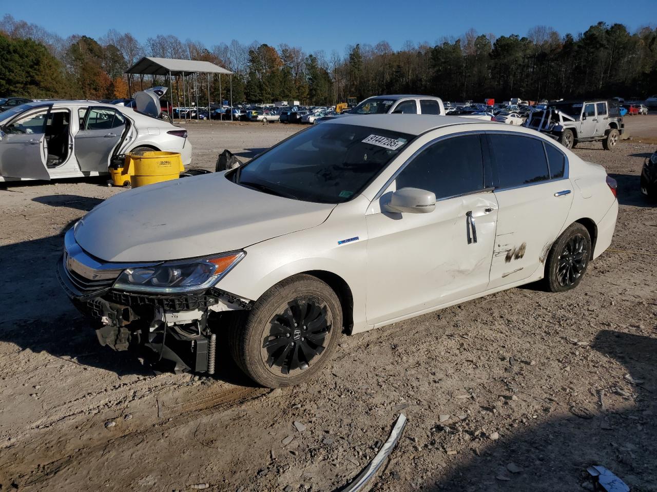 Lot #3301801343 2017 HONDA ACCORD HYB