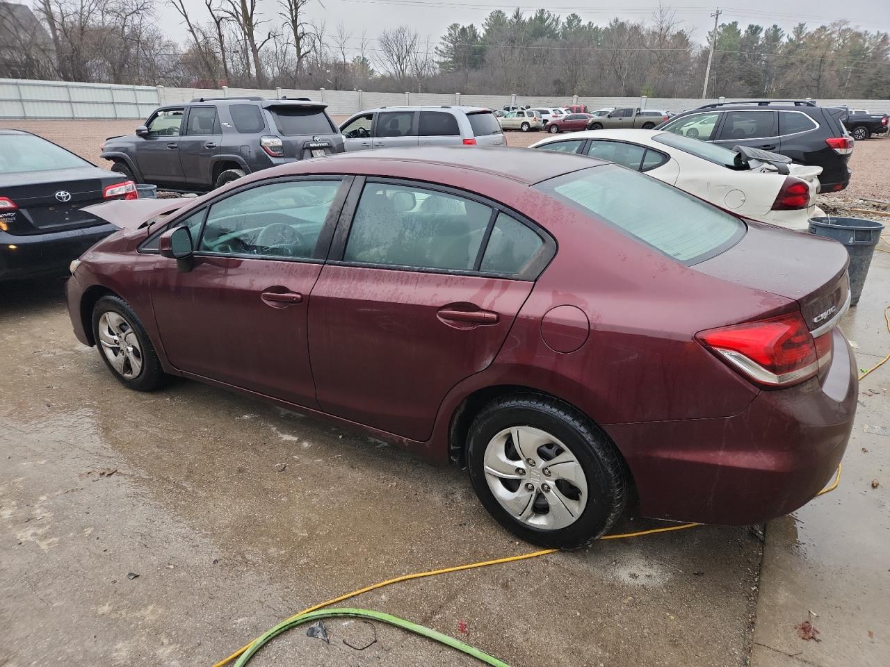 Lot #3309640102 2013 HONDA CIVIC LX