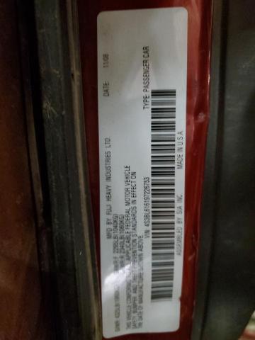 2009 SUBARU LEGACY 2.5 #3316939067