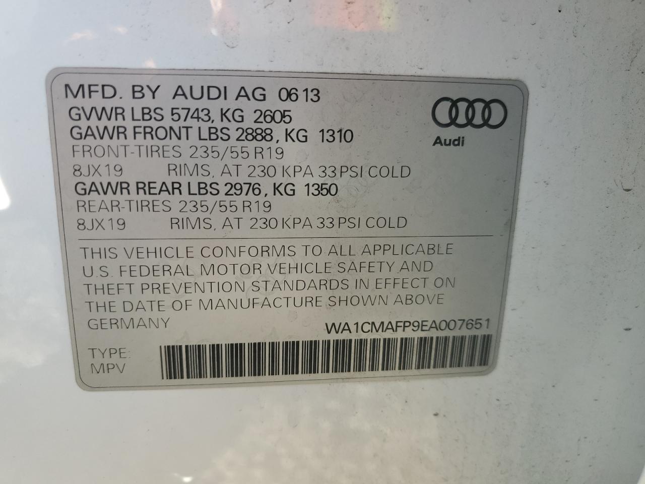 AUDI Q5 TDI PREMIUM PLUS