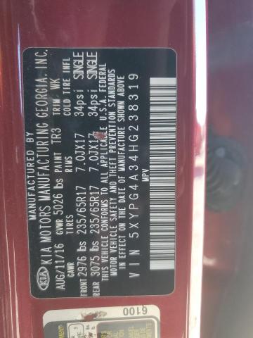 2017 KIA SORENTO LX #3290284234