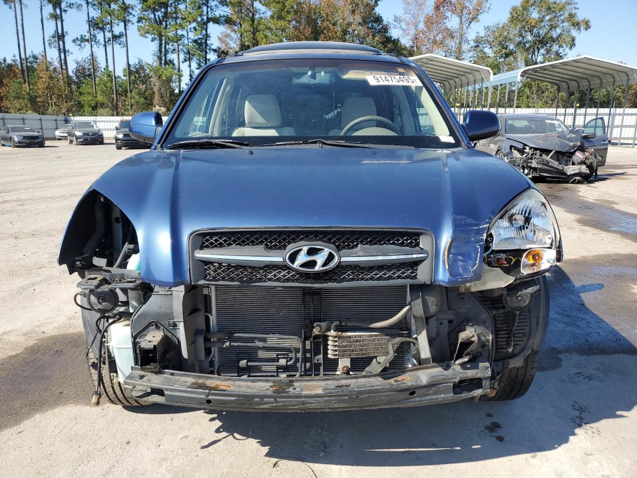 Lot #3282611887 2006 HYUNDAI TUCSON GLS