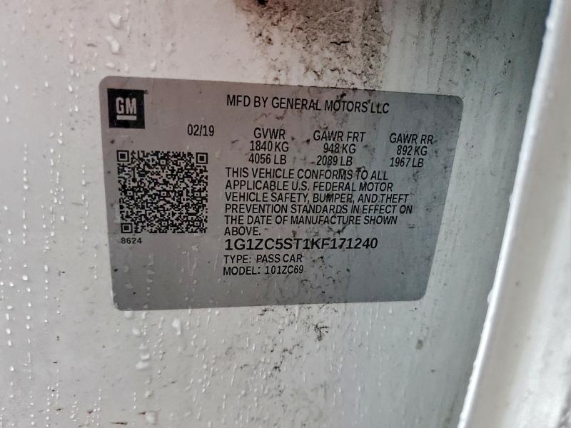 2019 CHEVROLET MALIBU LS #3305331340