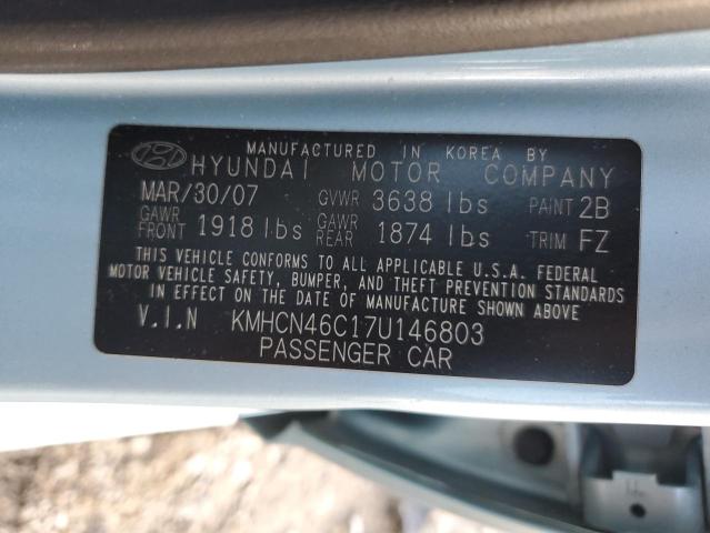 2007 HYUNDAI ACCENT GLS #3301609669