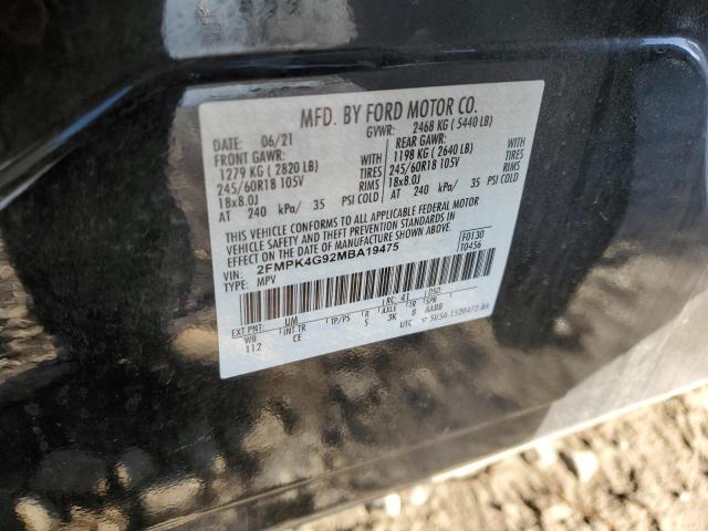 2021 FORD EDGE SE #3301844373
