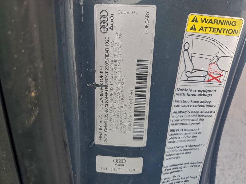 2009 AUDI TT #3316881074