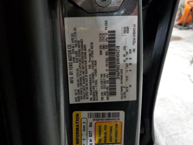 2017 FORD FUSION SE #3302653058