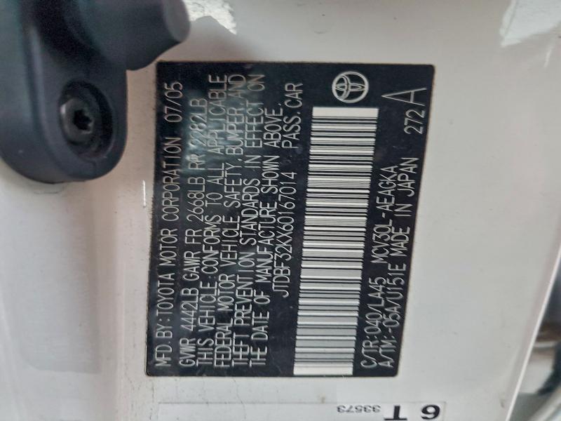 2006 TOYOTA CAMRY LE #3301628633