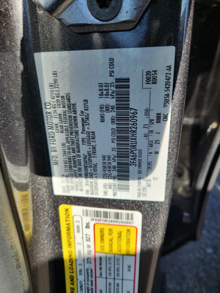 FORD FUSION TITANIUM HEV