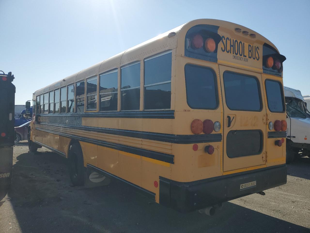 Lot #3280385958 2012 BLUE BIRD SCHOOL BUS