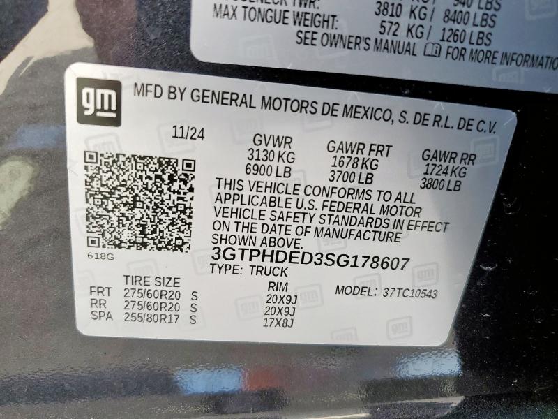 2025 GMC SIERRA C15 #3303866722