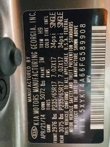 2015 KIA SORENTO LX #3301962447