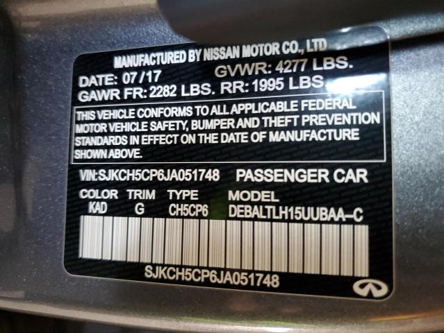 2018 INFINITI QX30 BASE #3305639742