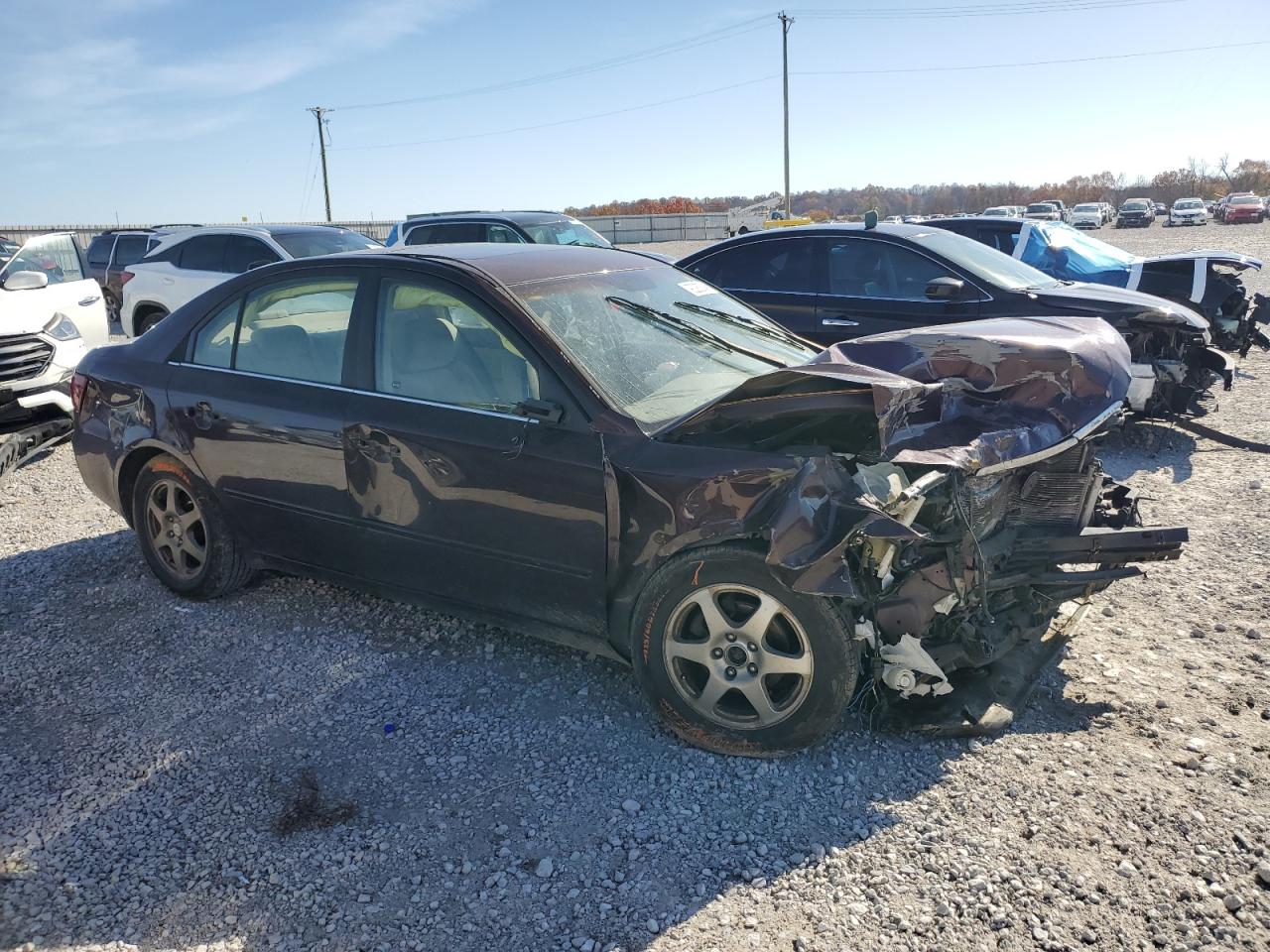 Lot #3301792371 2006 HYUNDAI SONATA GLS