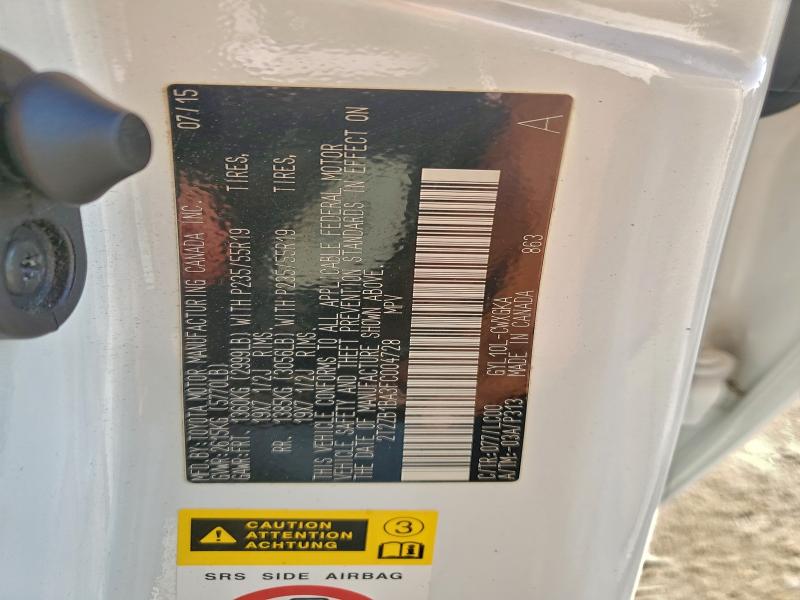 2015 LEXUS RX 450H #3301880446